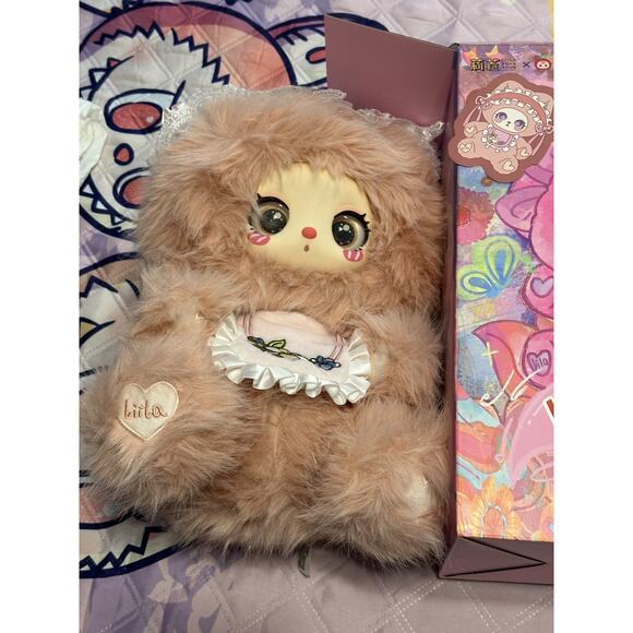 Liila Tea Time With My Girl 600% Series- Pink Kitty Open Box Open Bag with card - Picture 8 of 8